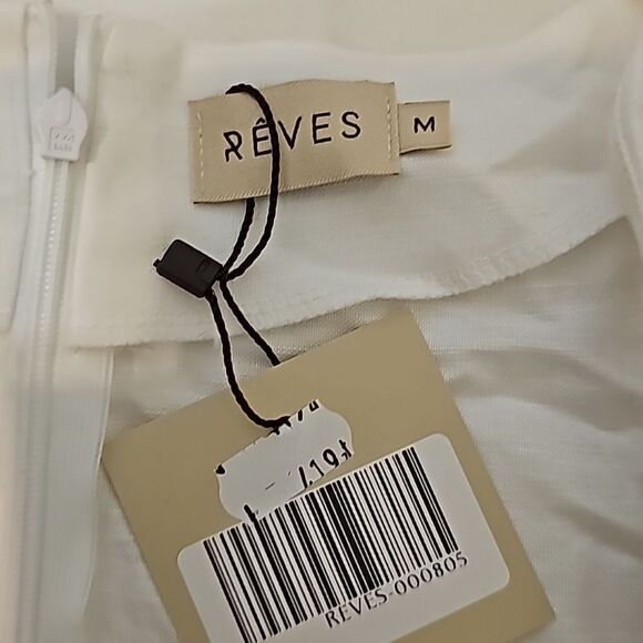 REVES RUFFLE DRESS SIZE MEDIUM - Picture 9 of 11